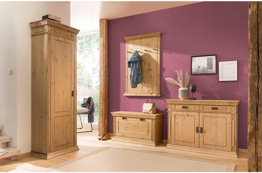 Home affaire Schoenenkast Vinales Breedte 66 cm van massief grenen - Foto 2
