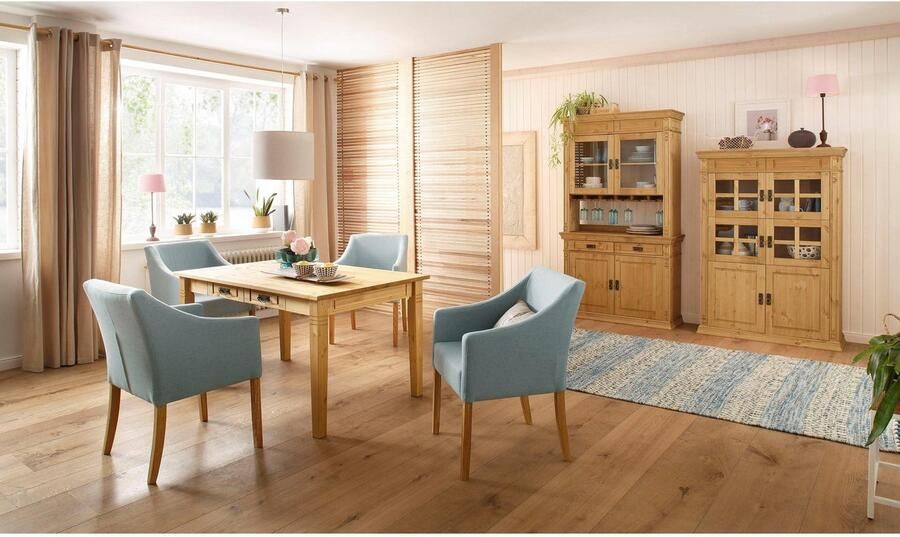 Home affaire Kast Vinales Breedte 112 cm van massief grenen - Foto 15