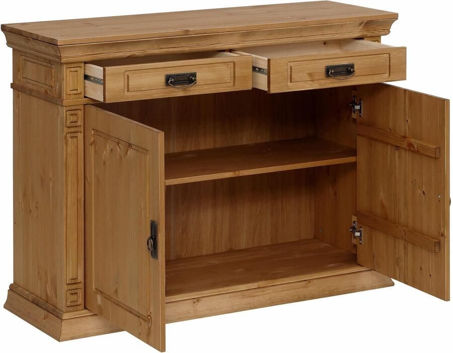 Home affaire Kast Vinales Breedte 112 cm van massief grenen - Foto 4