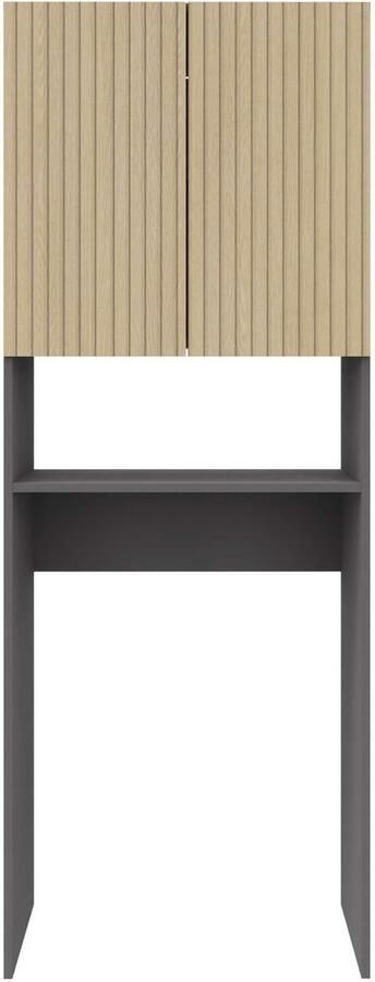 Home affaire Kast voor wasmachine Wisla met 2 deuren breedte 68 cm hoogte 180 cm - Foto 8