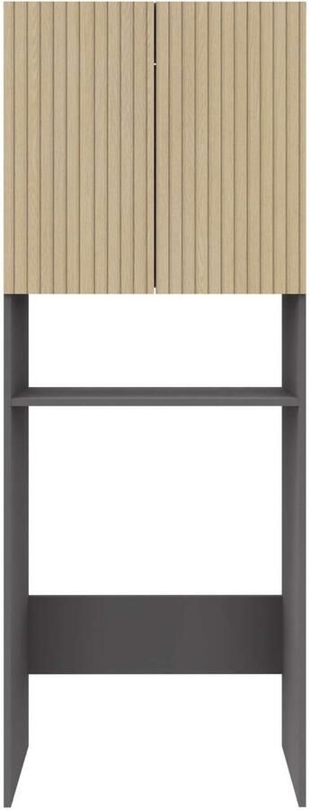 Home affaire Kast voor wasmachine Wisla met 2 deuren breedte 68 cm hoogte 180 cm - Foto 7