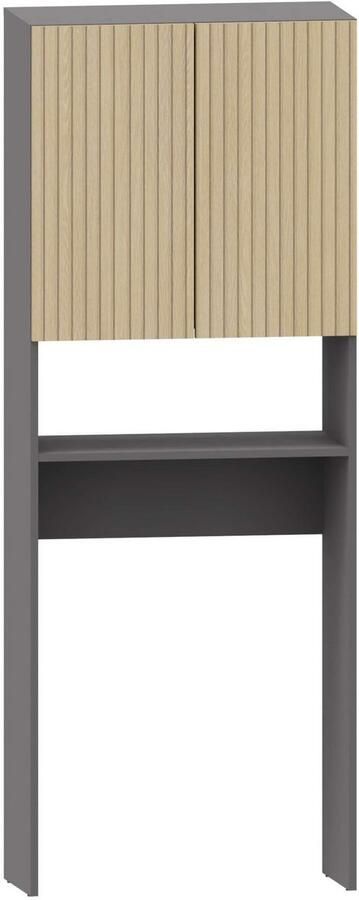 Home affaire Kast voor wasmachine Wisla met 2 deuren breedte 68 cm hoogte 180 cm - Foto 6