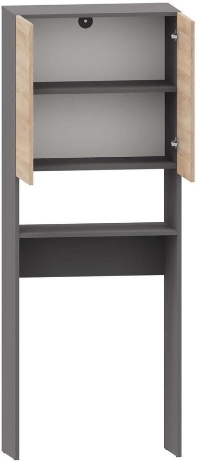 Home affaire Kast voor wasmachine Wisla met 2 deuren breedte 68 cm hoogte 180 cm - Foto 5