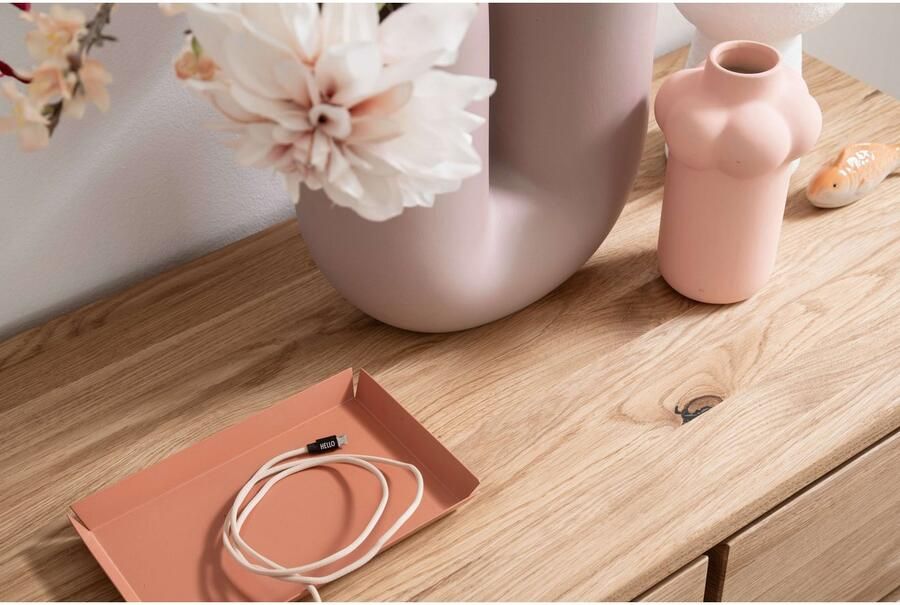 Home affaire Ladekast Zetra ladekast 3x lade 3x deur met soft-close functie Kant-en-klaar gemonteerd massief eiken breedte 130 cm - Foto 3