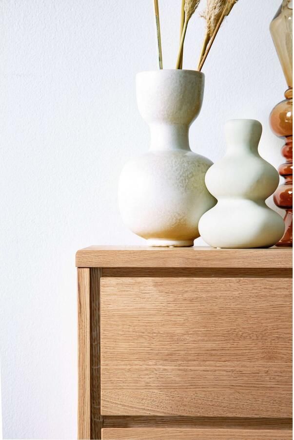 Home affaire Ladekast Zetra ladekast 2 + 3 lades met soft-close functie Kant-en-klaar gemonteerd massief eiken breedte 88 cm - Foto 3