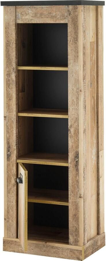 Home affaire Wandmeubel Sherwood met schuurdeurbeslag apothekersgrepen van metaal breedte ca. 233 cm (3-delig) - Foto 12