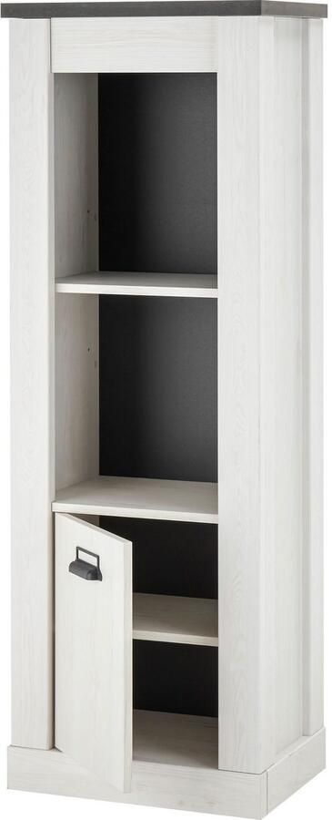 Home affaire Wandmeubel Sherwood met schuurdeurbeslag apothekersgrepen van metaal breedte ca. 233 cm (3-delig) - Foto 10