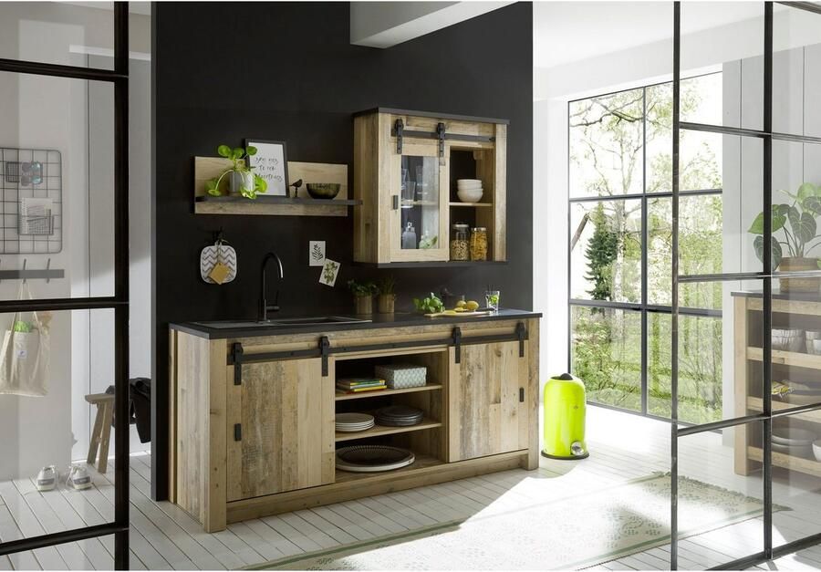 Home affaire Keuken Sherwood Breedte 201 cm zonder elektrische apparaten - Foto 2