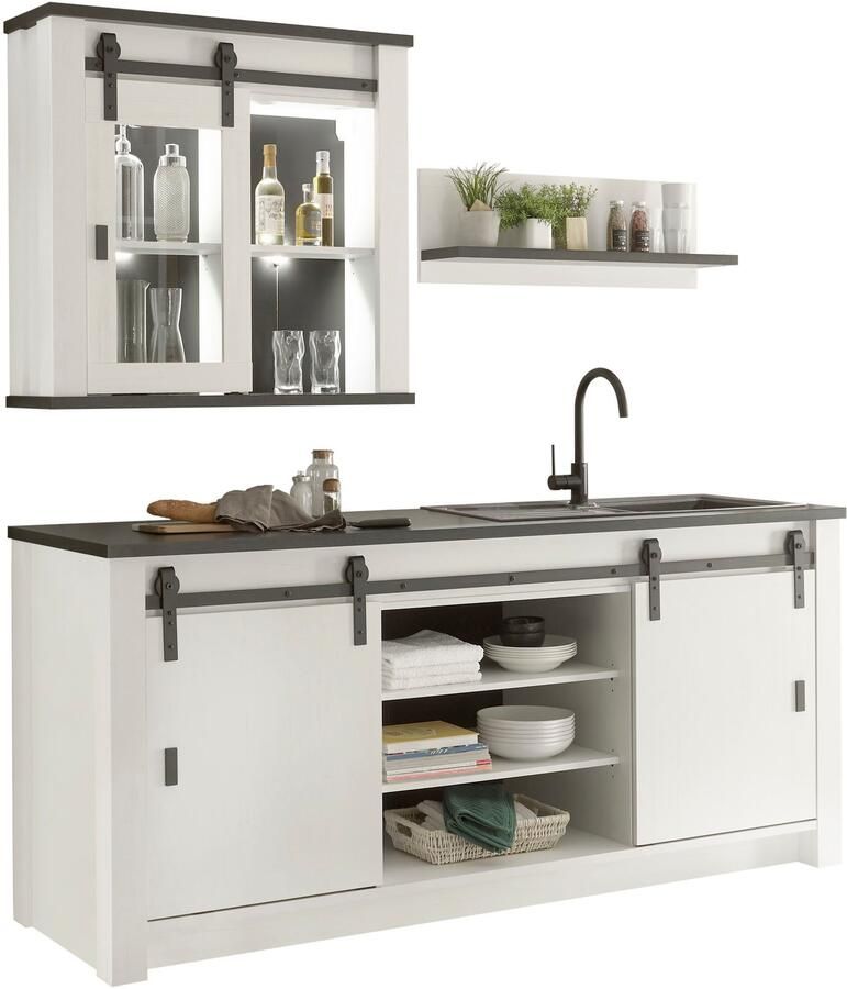 Home affaire Keuken Sherwood Breedte 201 cm zonder elektrische apparaten - Foto 7