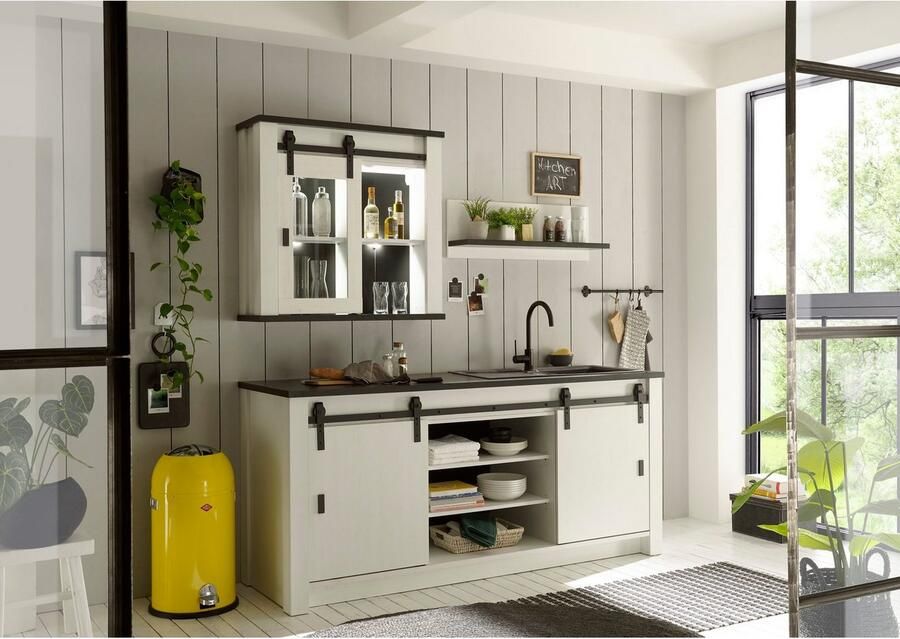 Home affaire Keuken Sherwood Breedte 201 cm zonder elektrische apparaten - Foto 3