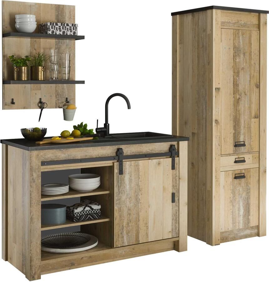 Home affaire Keuken Sherwood Breedte 210 cm zonder elektrische apparaten - Foto 7