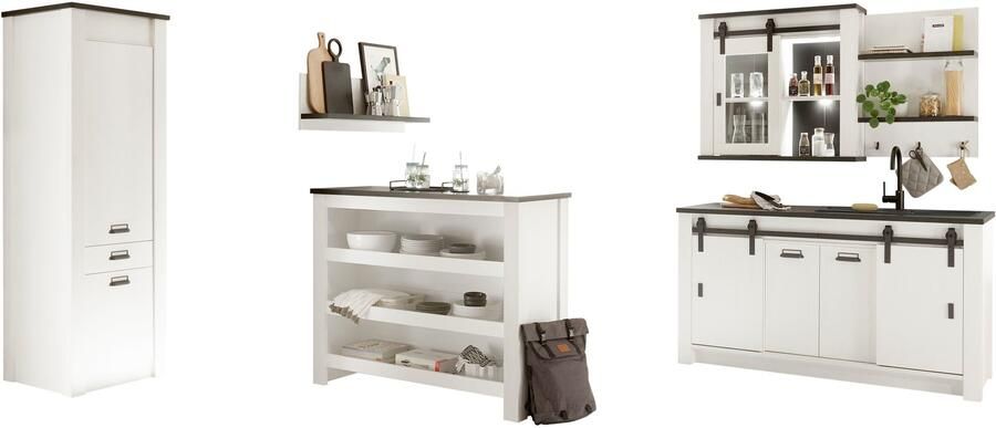 Home affaire Keuken Sherwood Breedte 240 cm zonder elektrische apparaten - Foto 13