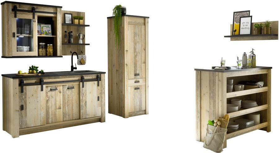 Home affaire Keuken Sherwood Breedte 240 cm zonder elektrische apparaten - Foto 13