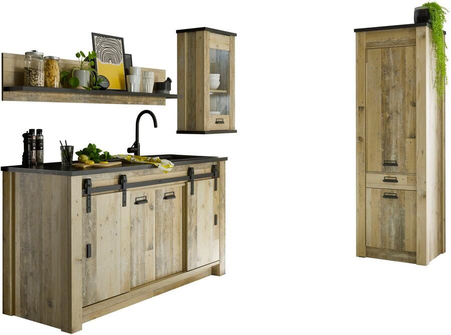 Home affaire Keuken Sherwood Breedte 240 cm zonder elektrische apparaten - Foto 11