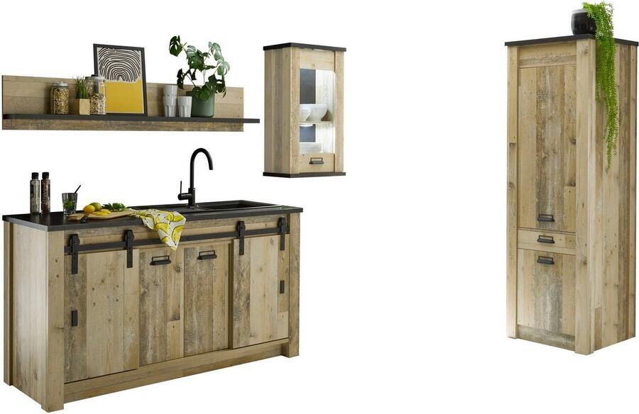 Home affaire Keuken Sherwood Breedte 240 cm zonder elektrische apparaten - Foto 6