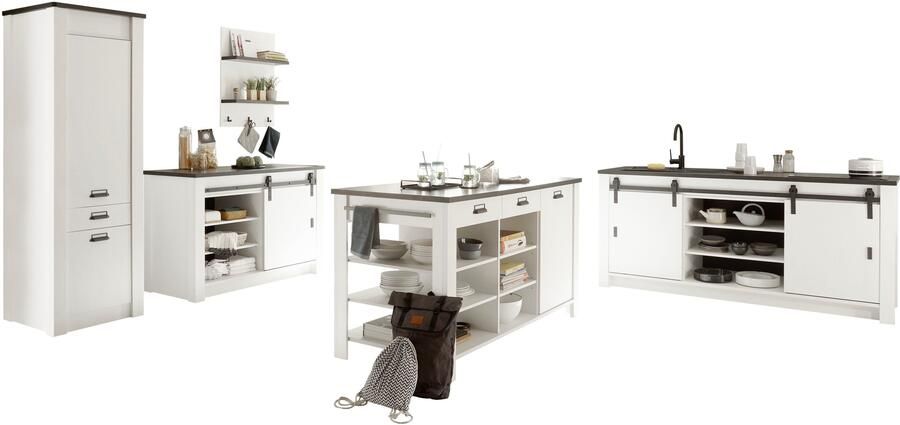 Home affaire Keuken Sherwood Breedte 400 cm zonder elektrische apparaten - Foto 9