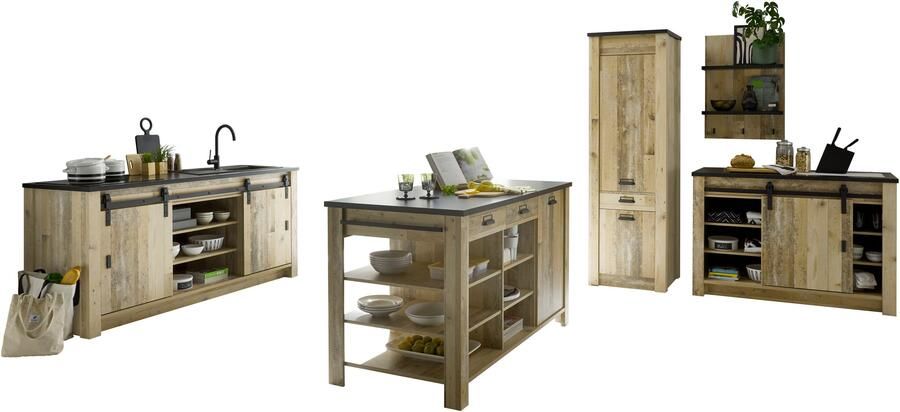 Home affaire Keuken Sherwood Breedte 400 cm zonder elektrische apparaten - Foto 10