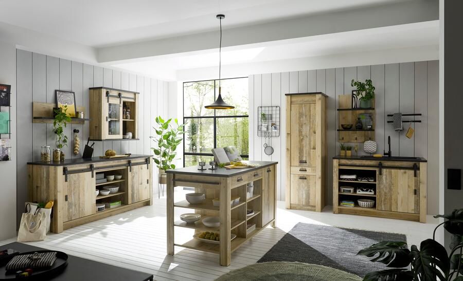 Home affaire Keuken Sherwood Breedte 400 cm zonder elektrische apparaten - Foto 12