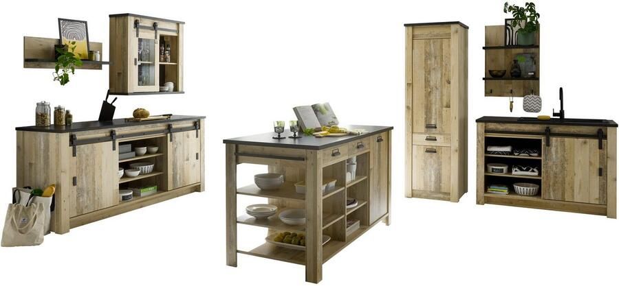 Home affaire Keuken Sherwood Breedte 400 cm zonder elektrische apparaten - Foto 9