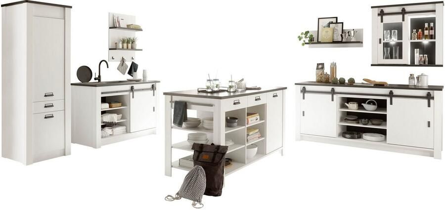 Home affaire Keuken Sherwood Breedte 400 cm zonder elektrische apparaten - Foto 9