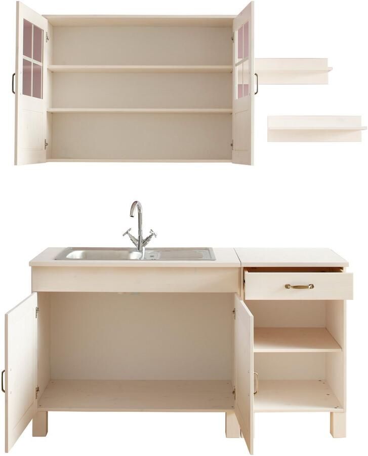 Home affaire Keukenblok Alby Breedte 150 cm in 2 diepten zonder elektrische apparaten - Foto 4