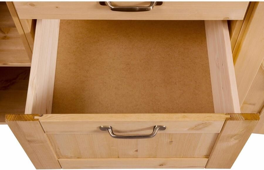 Home affaire Keukenblok Alby Breedte 325 cm van massief grenenhout zonder E-apparaten - Foto 7