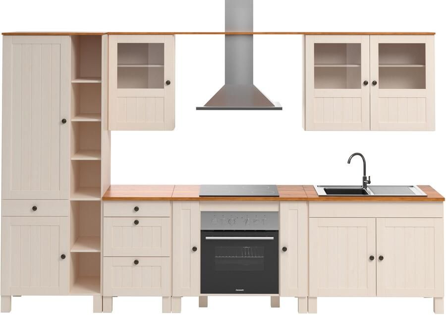 Home affaire Keukenblok Alby2 Breedte 325 cm zonder elektrische apparaten - Foto 2