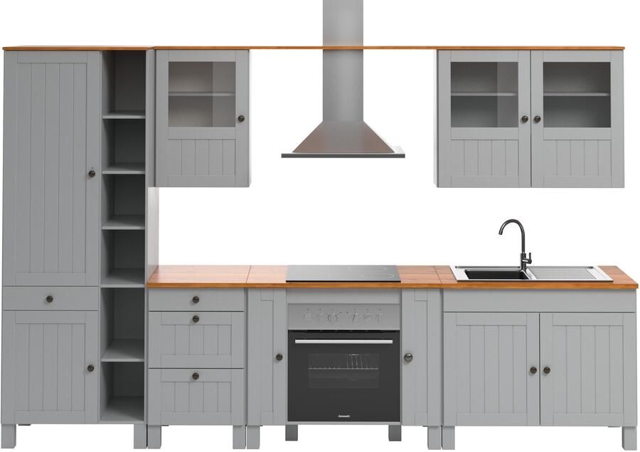 Home affaire Keukenblok Alby2 Breedte 325 cm zonder elektrische apparaten - Foto 2