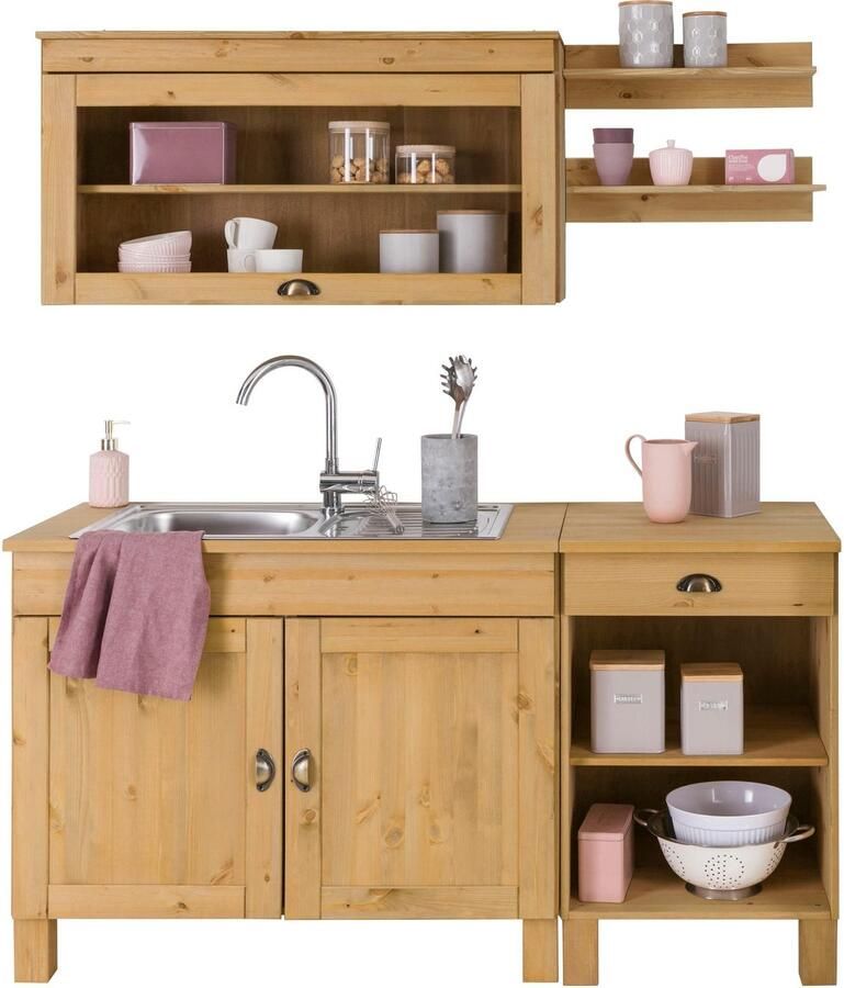 Home affaire Keukenblok Oslo Breedte 150 cm zonder elektrische apparaten (5 stuks) - Foto 4