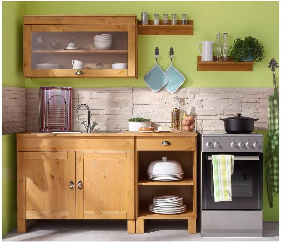 Home affaire Keukenblok Oslo Breedte 150 cm zonder elektrische apparaten (5 stuks) - Foto 3