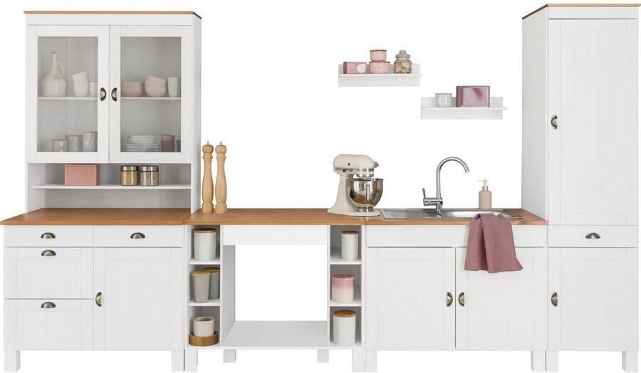 Home affaire Keukenblok Oslo Breedte 350 cm in 2 diepten zonder elektrische apparaten (7 stuks) - Foto 10