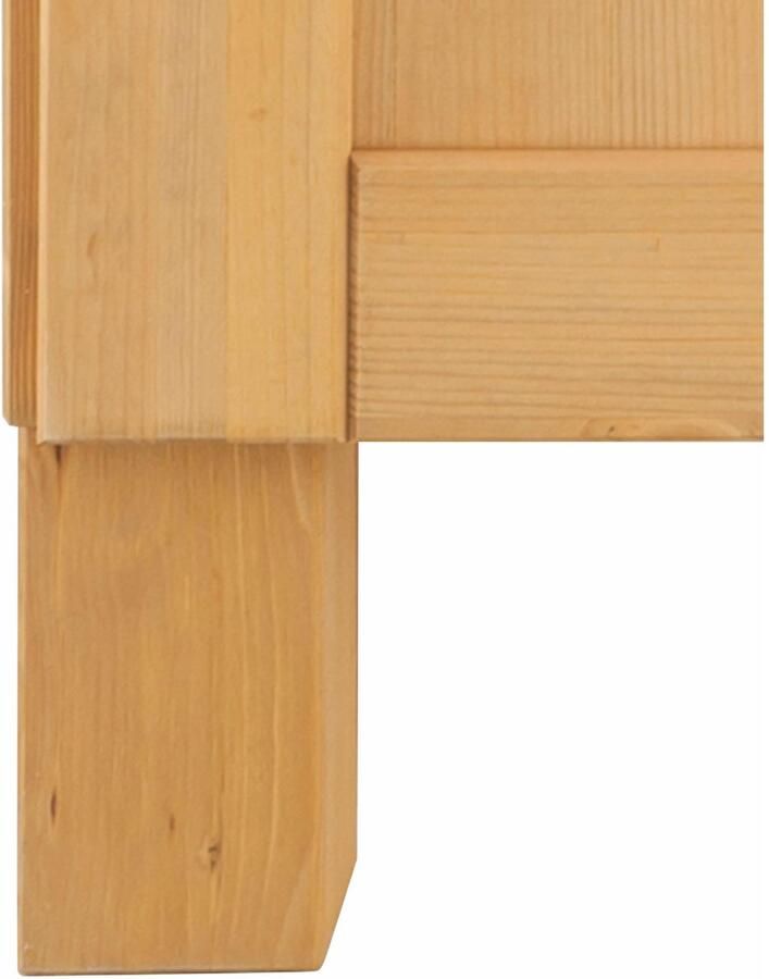 Home affaire Gootsteenkast Oslo 100 cm breed inclusief inbouwspoelbak van edelstaal van grenen - Foto 3