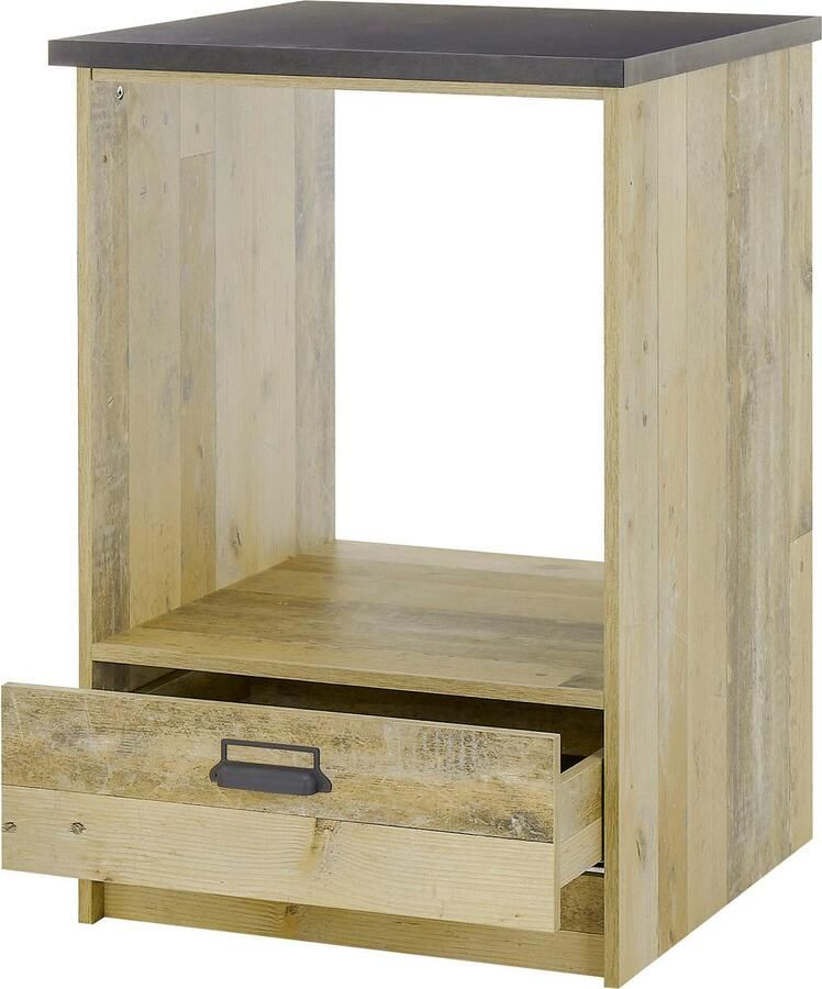 Home affaire Keukenblok Sherwood Breedte 284 cm met kookplaatombouw zonder elektrische apparaten