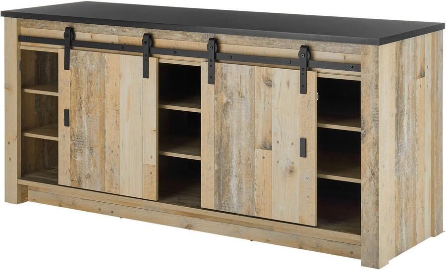 Home affaire Keukenblok Sherwood Breedte 264 cm met kookplaatombouw zonder elektrische apparaten - Foto 6