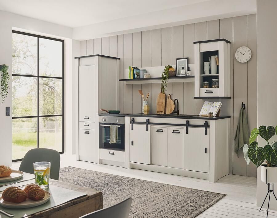 Home affaire Keukenblok Sherwood Breedte 284 cm met kookplaatombouw zonder elektrische apparaten - Foto 7