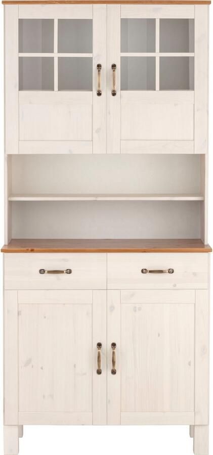 Home affaire Keukenbuffet Alby Breedte 85 cm 2 glasdeuren - Foto 8