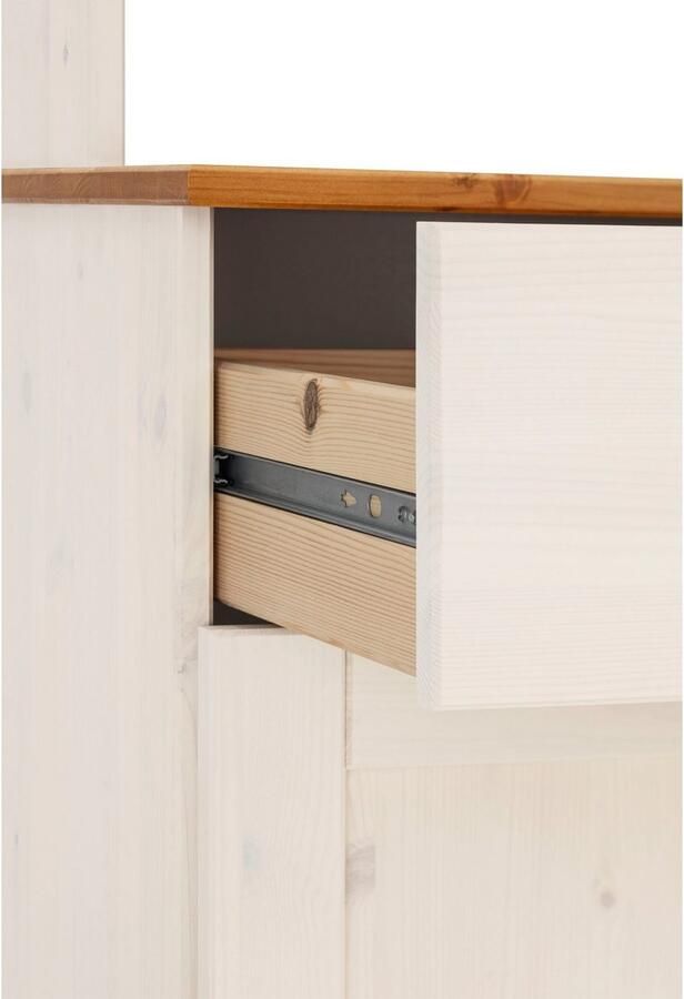 Home affaire Keukenbuffet Alby Breedte 85 cm 2 glasdeuren - Foto 4