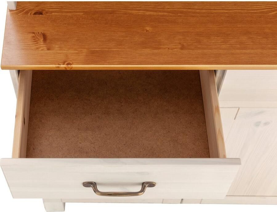 Home affaire Keukenbuffet Alby Breedte 85 cm 2 glasdeuren - Foto 4