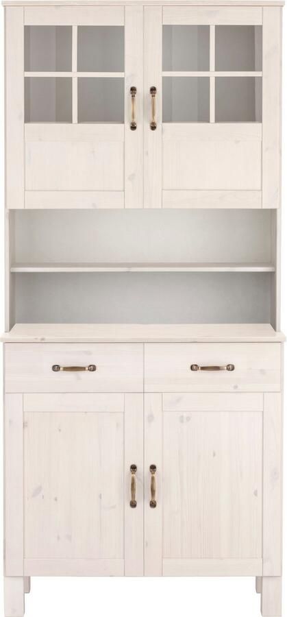 Home affaire Keukenbuffet Alby Breedte 85 cm 2 glasdeuren - Foto 8