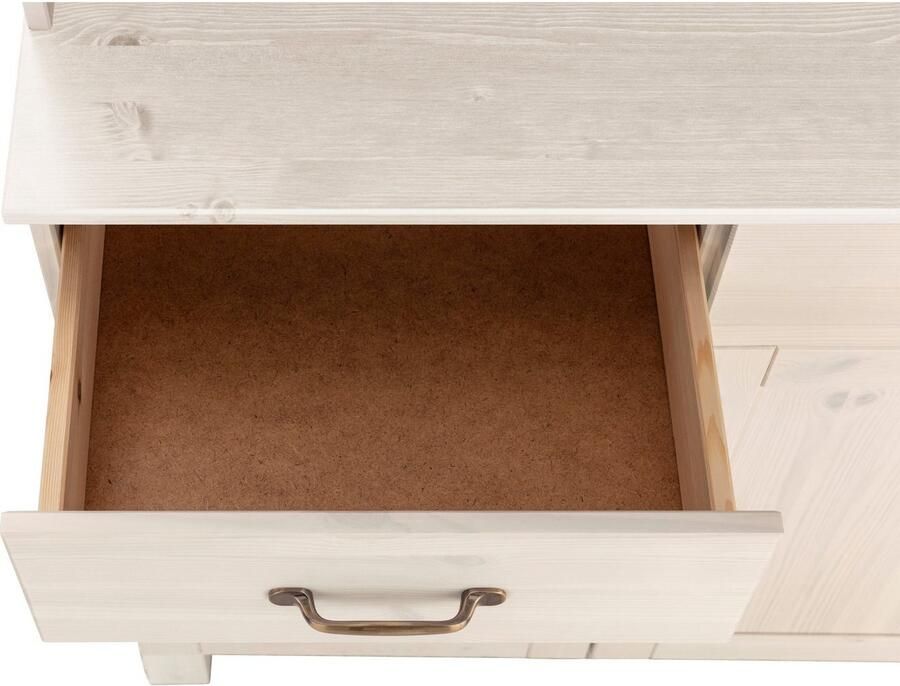 Home affaire Keukenbuffet Alby Breedte 85 cm 2 glasdeuren - Foto 4