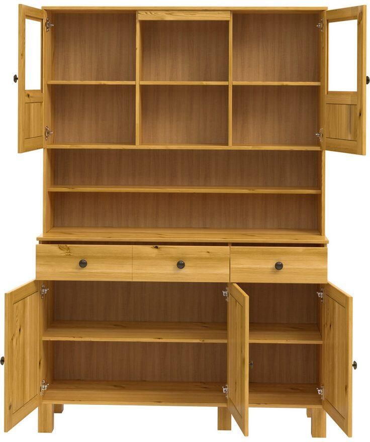 Home affaire Keukenbuffet Alby2 Met metalen grepen breedte 125 cm - Foto 2