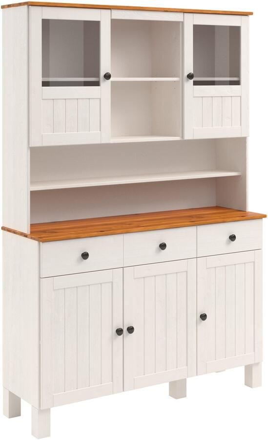 Home affaire Keukenbuffet Alby2 Met metalen grepen breedte 125 cm - Foto 6