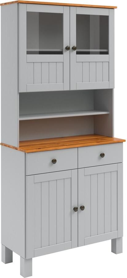 Home affaire Keukenbuffet Alby2 Met metalen grepen breedte 85 cm - Foto 7