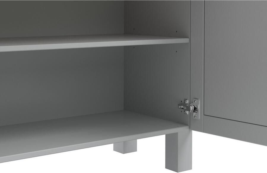 Home affaire Keukenbuffet Alby2 Met metalen grepen breedte 85 cm - Foto 4