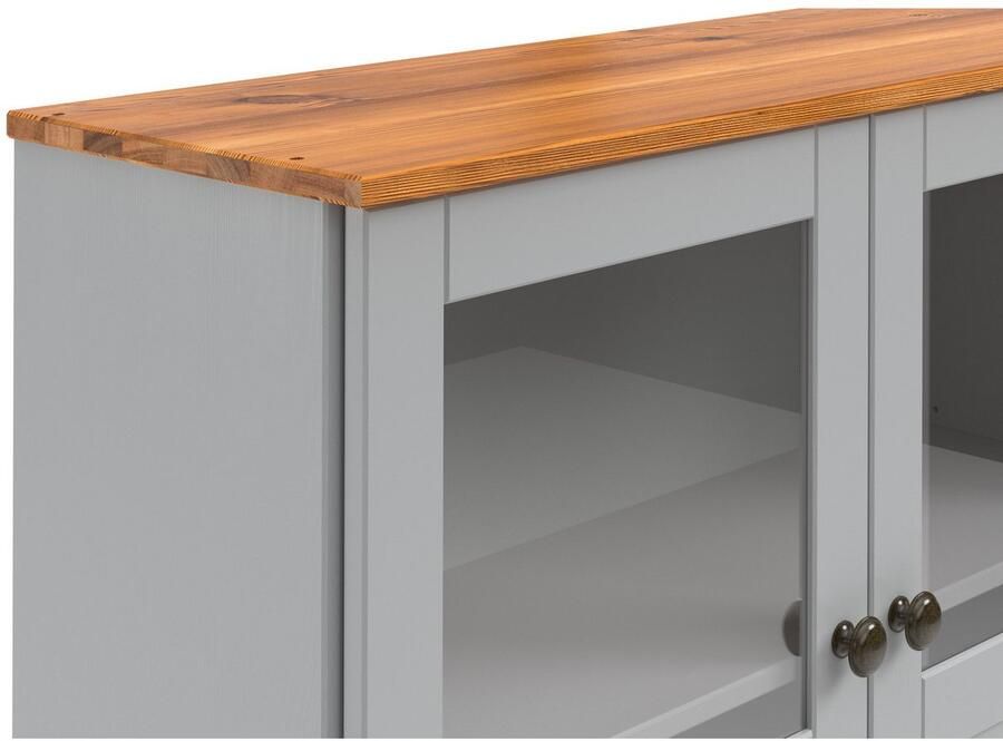 Home affaire Keukenbuffet Alby2 Met metalen grepen breedte 85 cm - Foto 3