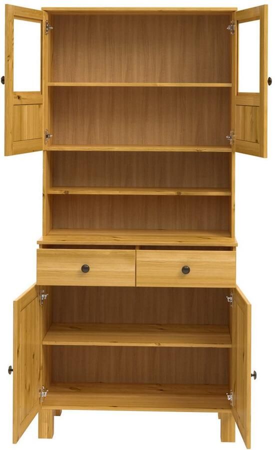 Home affaire Keukenbuffet Alby2 Met metalen grepen breedte 85 cm - Foto 5