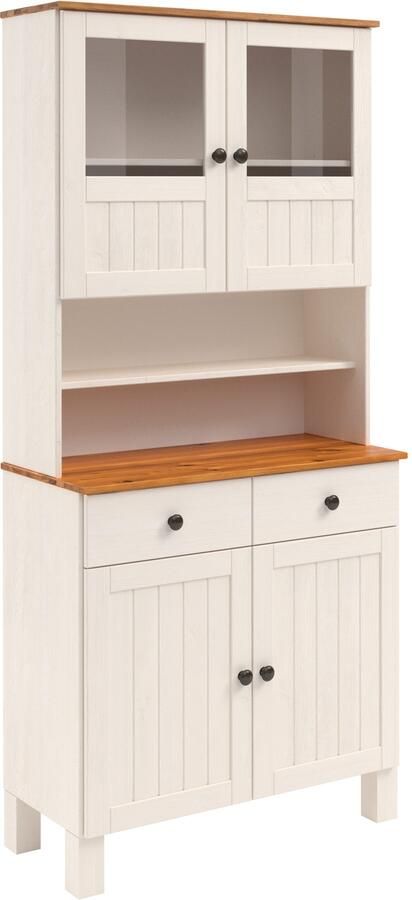 Home affaire Keukenbuffet Alby2 Met metalen grepen breedte 85 cm - Foto 7