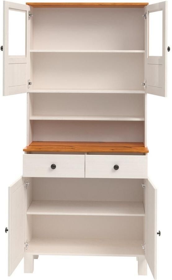 Home affaire Keukenbuffet Alby2 Met metalen grepen breedte 85 cm - Foto 5