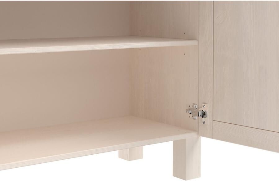 Home affaire Keukenbuffet Alby2 Met metalen grepen breedte 85 cm - Foto 4