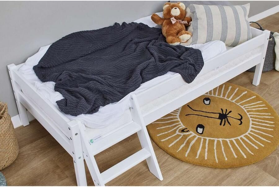 Home affaire Kinderbed ECO One Kinderbed met valbeveiliging en ladder keuze uit 3 kleuren en matrassen - Foto 5